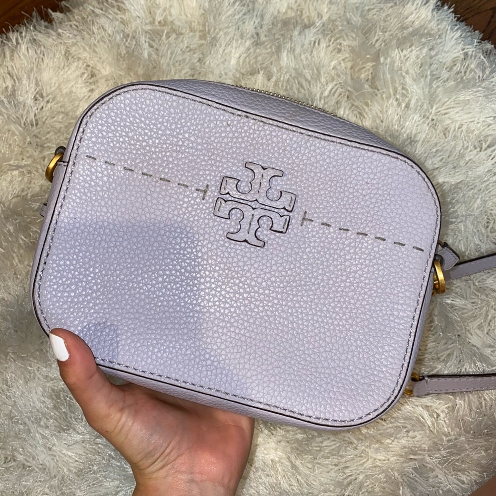 Gorgeous Tory Burch McGraw Lilac Crossbody